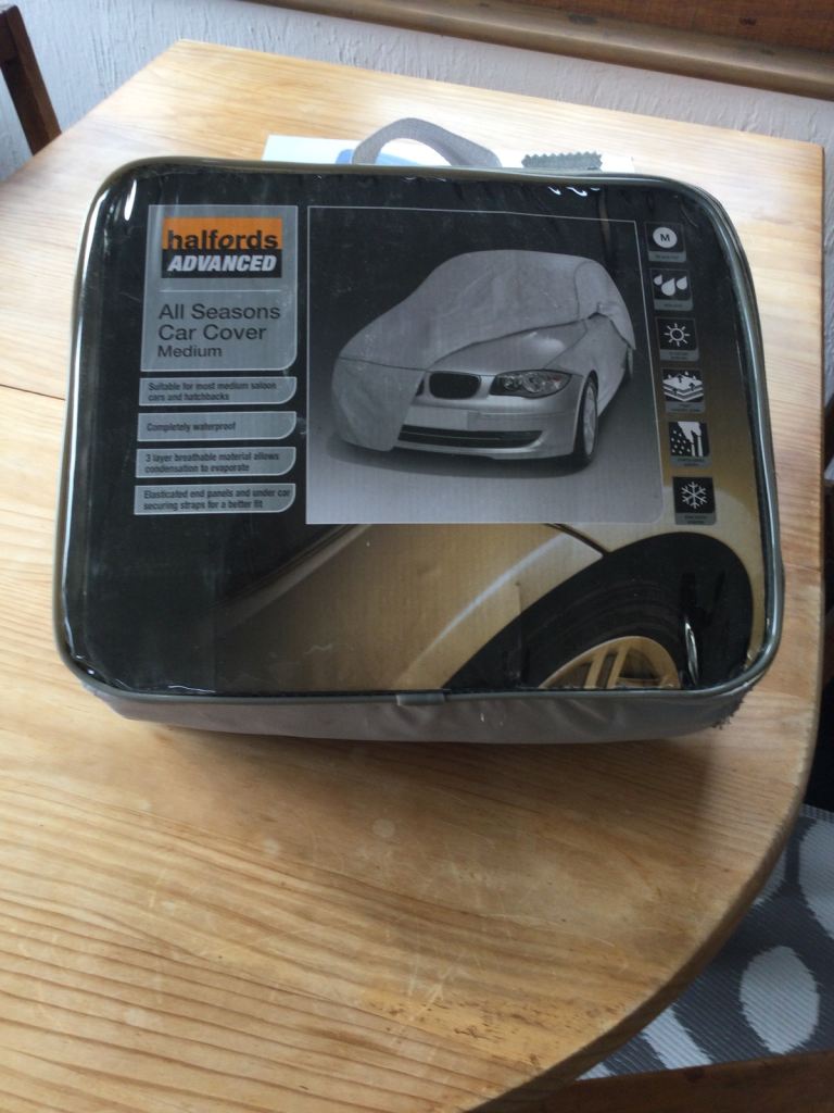 All season car cover.