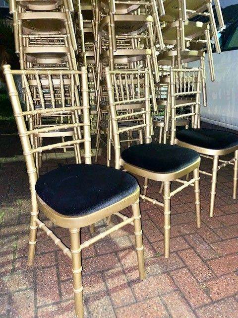 Gold Chaivari Chair Hire 