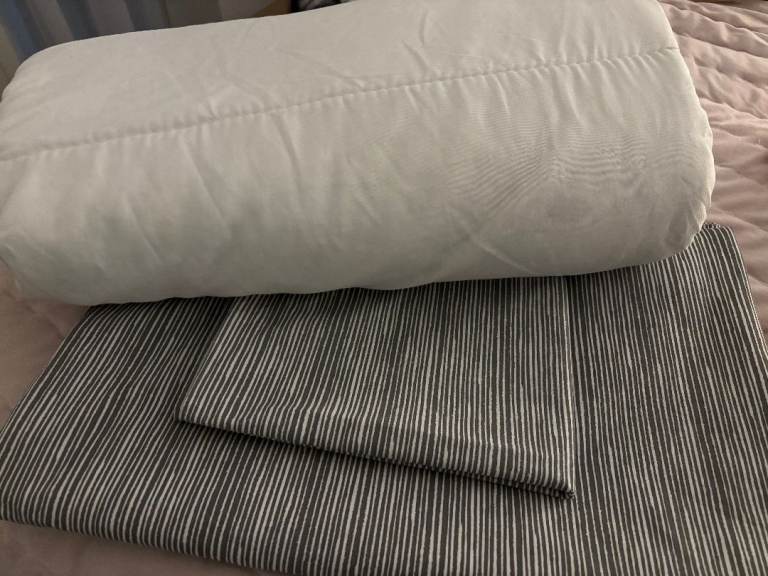 image for Single Duvet, Duvet Cover and Pillowcase