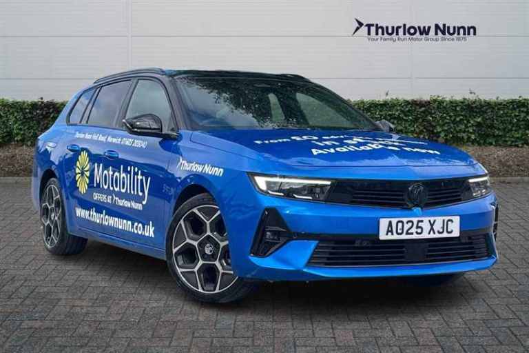 2025 Vauxhall Astra 1.2 Turbo Ultimate Sports Tourer 5dr Petrol Auto Euro 6 (s/s) (130 ps) Estate...