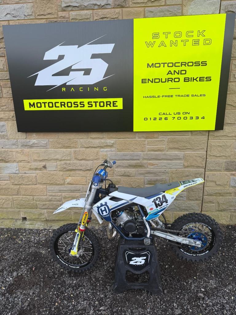 HUSQVARNA TC 50 BIG WHEEL 2023 MODEL *LOW HRS 17 *. 25 RACING STORE 