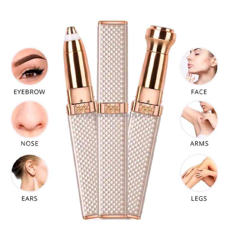 Facial and eyebrow hair removal 