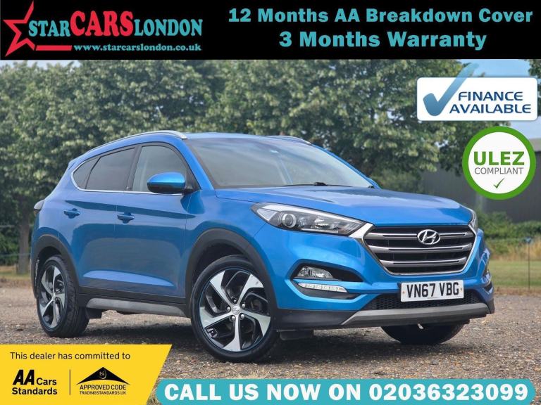 2017 Hyundai TUCSON 1.6 T-GDi Sport Edition DCT Euro 6 5dr ESTATE Petrol Automat