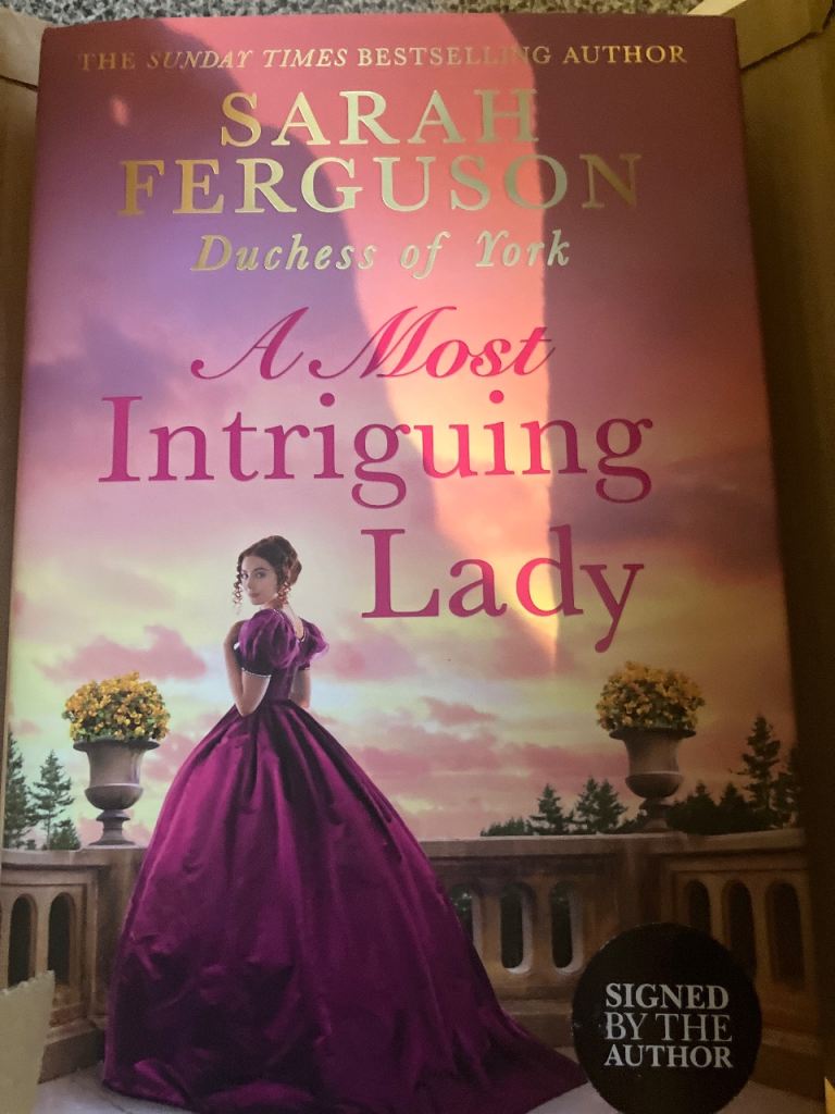 Sarah Ferguson signed book