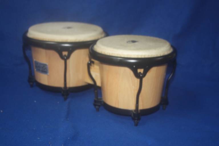 Toca Kayman Player's Series Natural Wood Bongos 7in + 8.1/2in ~ £65 ono