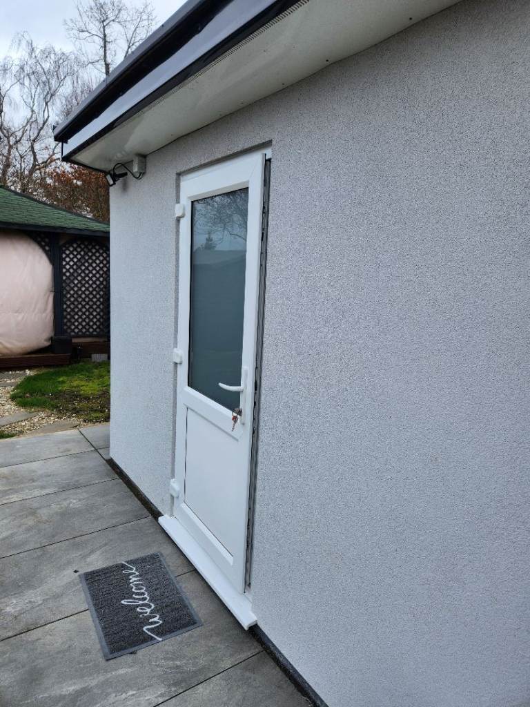 self-contained garden annex 