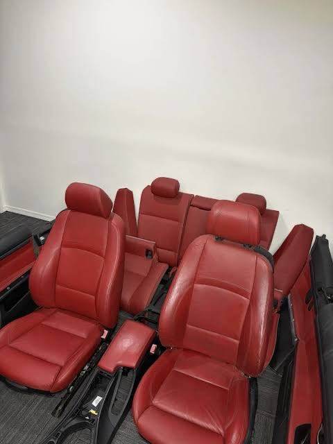 Genuine BMW F32 4 Series Cardinal Red Full Set Interior 'Coke Special Edition' Seat Set