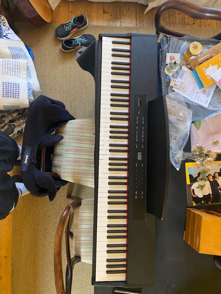 Glarry GPP-203 88 Key Full Size Semi-Weighted Standard Electric Digital Piano