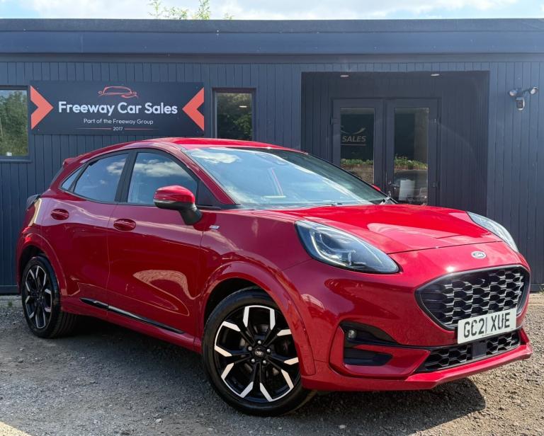 FORD PUMA 1.0T EcoBoost MHEV ST-Line X SUV Petrol Manual, Sat Nav, DAB, Apple
