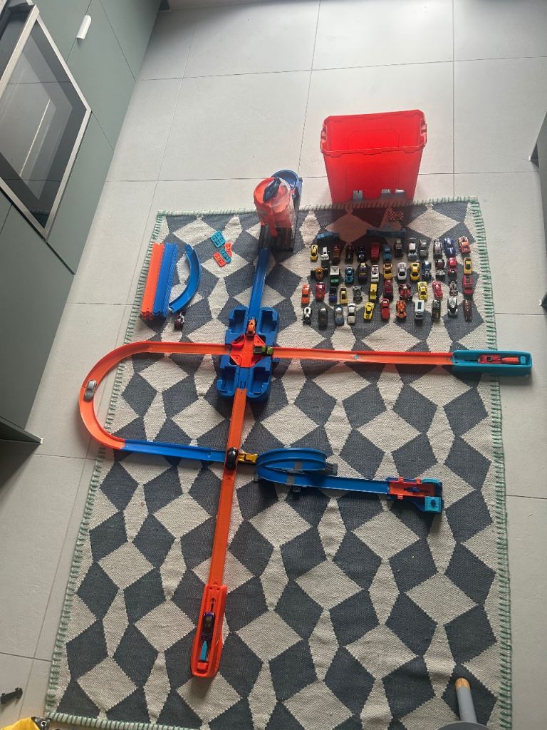 Hot Wheels Track and Attachments 
