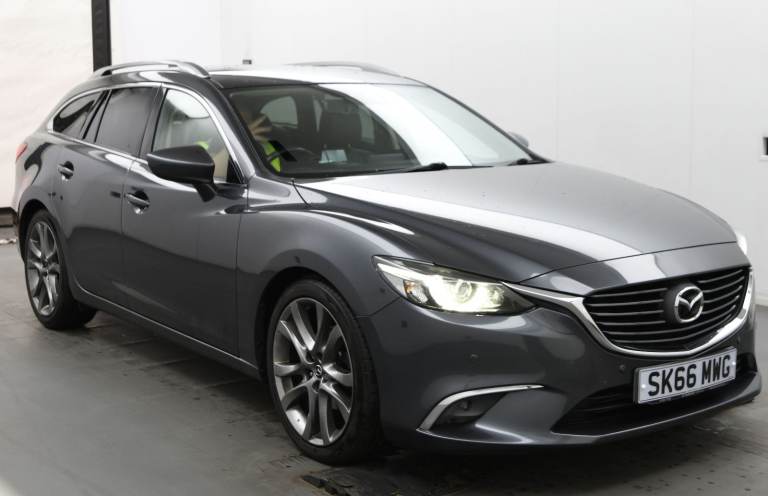 STUNNING 2016 Mazda 6 Estate, Manual, 2191 (cc), MOT MAY-2027 (No Advisories) Full Service History.