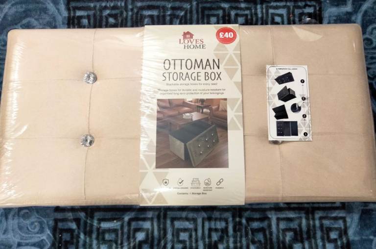 Ottoman storage box 