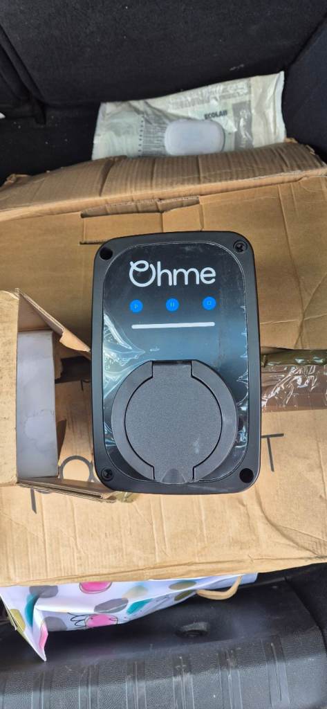 Ohme Ev charger - head unit WITH fittings - no ev charge cable