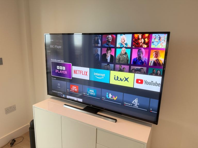 FREE DELIVERY JVC LT-55CF890 FIRE TV EDITION 55 INCH SMART 4K ULTRA HD TV GREAT CONDITION