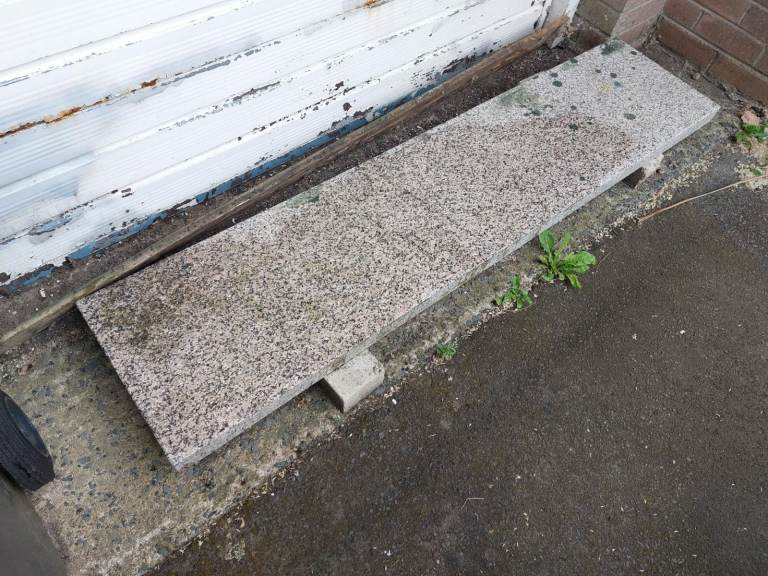 Solid Granite Threshold Slab - Fair Used Condition