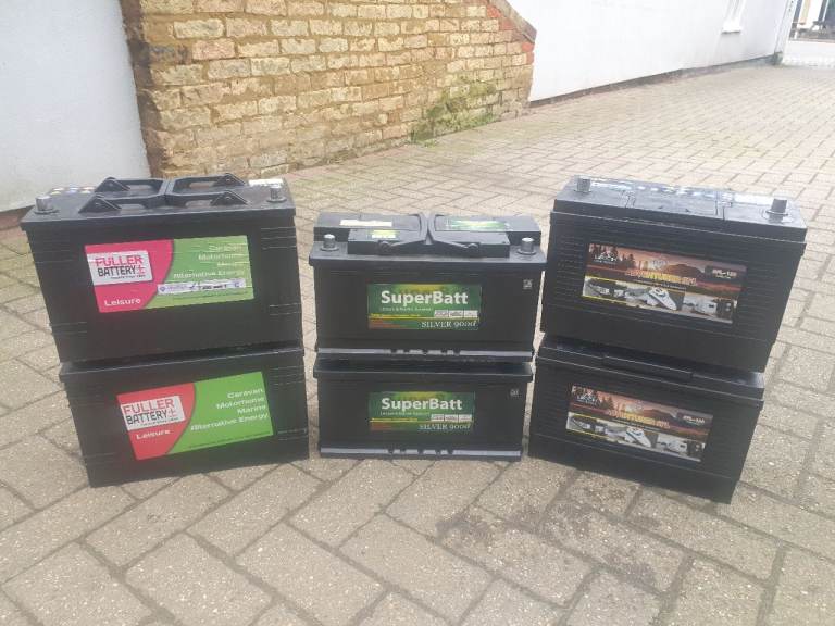 6 x 12v Leisure Batterys