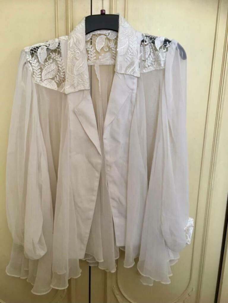 CHIFFON LACE BLOUSE 