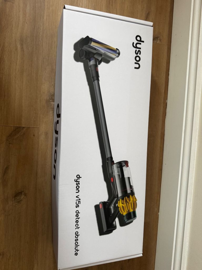Dyson V15s Detect Absolute Cordless Vacuum – Brand New in Box