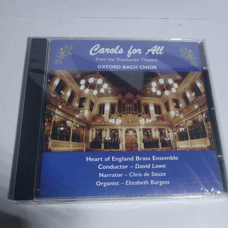 NEW SEALED cd Album  Carols for All from the Sheldonian Theatre aa13