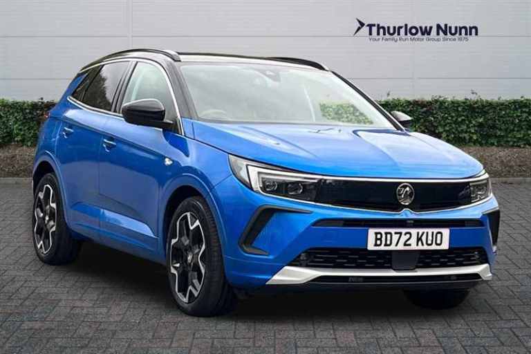 2022 Vauxhall Grandland 1.2i Turbo (130 PS) Elite 5 Door Petrol SUV SUV Petrol Manual