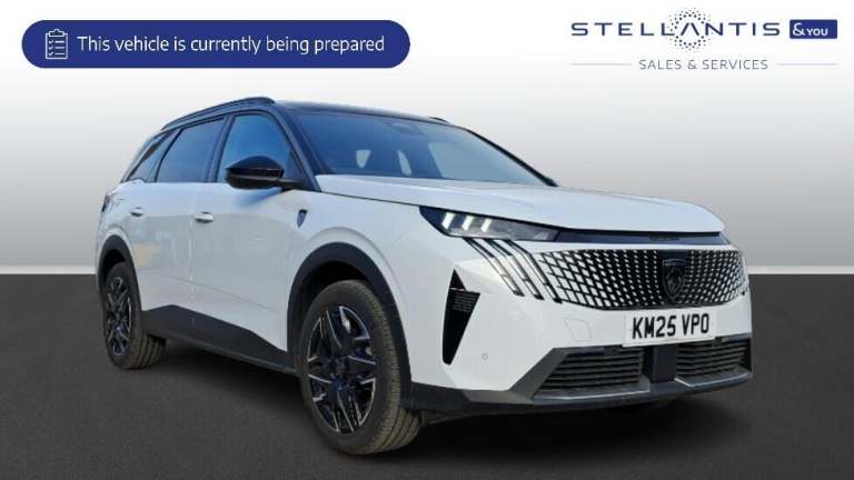 2025 Peugeot 5008 1.2 GT SUV 5dr Petrol Hybrid e-DSC6 Euro 6 (s/s) (136 ps) SUV Hybrid Automatic
