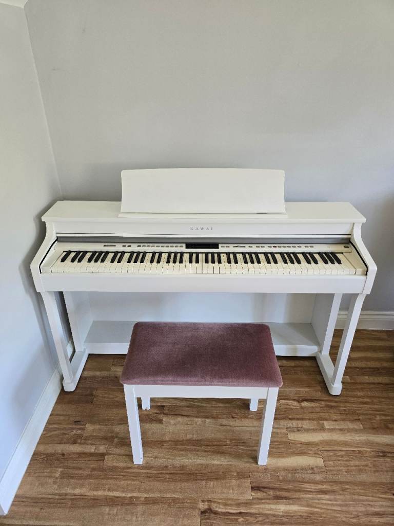 Kawai Digital Piano with Matching Bench – White