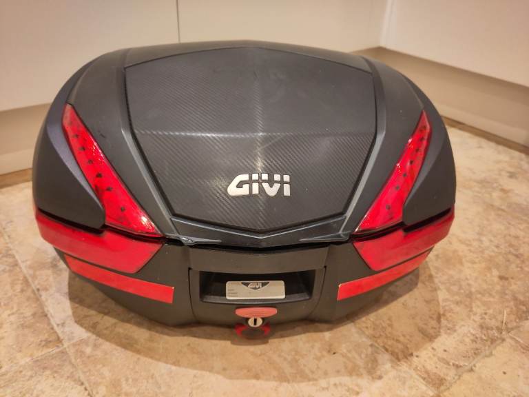 Givi V47N motorcycle top case.