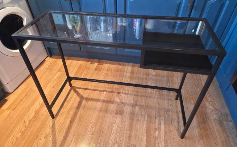 IKEA VITTSJÖ Laptop Computer Desk / Console Table 