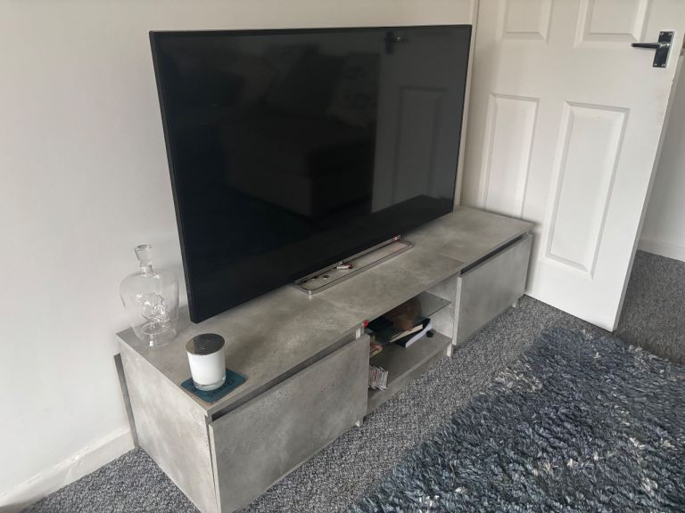 TV and stand 