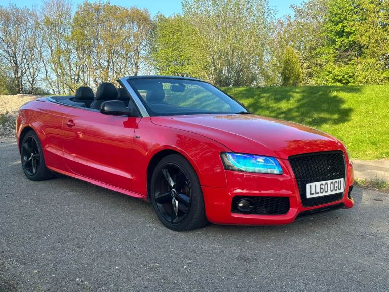 2011 Audi A5 Cabriolet 2.0 TDI S line fully loaded heated seats with heated neck heaters 