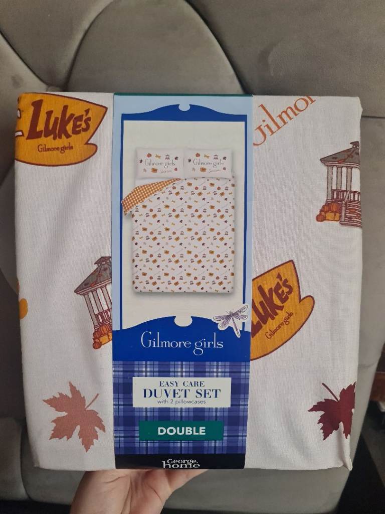 New Gilmore Girls Easy Care Double Duvet Set