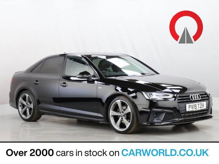 2019 Audi A4 2.0 TFSI 35 Black Edition Saloon 4dr Petrol S Tronic Euro 6 (s/s) (150 ps) Saloon Pe...