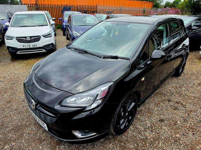 2019 Vauxhall Corsa 1.4 SRi Vx-line Nav Black 5dr HATCHBACK Petrol Manual