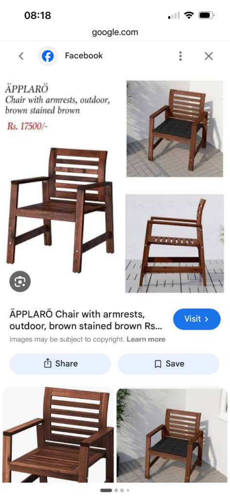 Outdoor garden chairs applaro ikea
