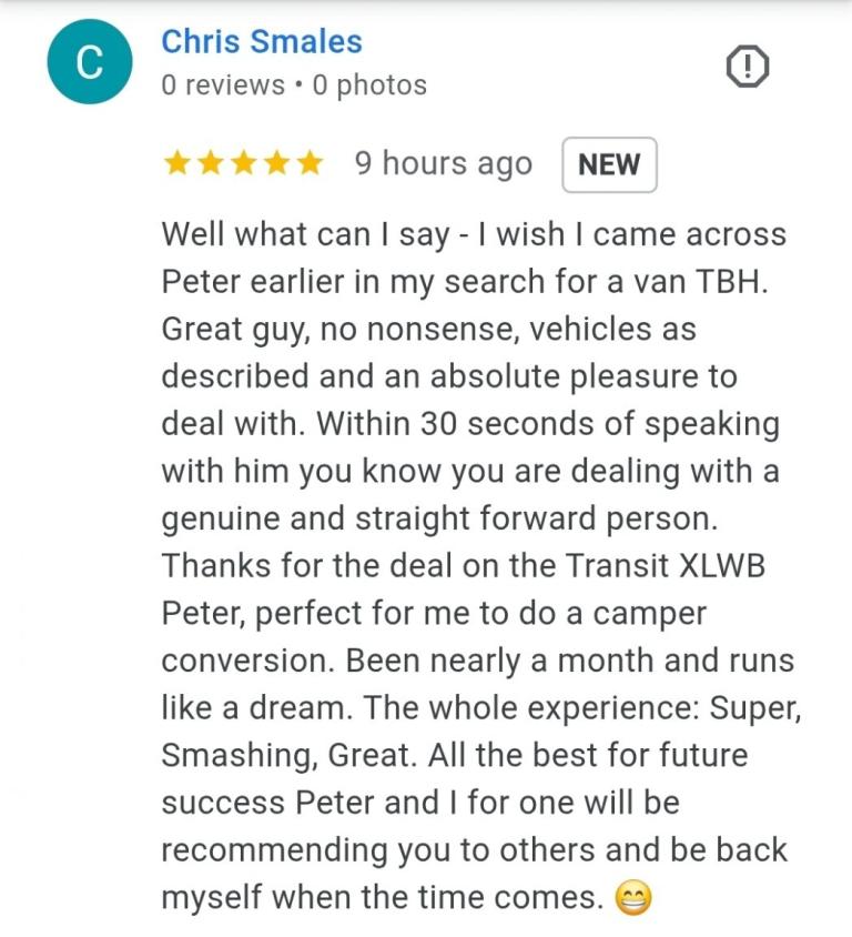 FORD TRANSIT 2.0 Transit Trend Van 350 L3 2.0L EcoBlue 130PS FWD 6 Speed Manual