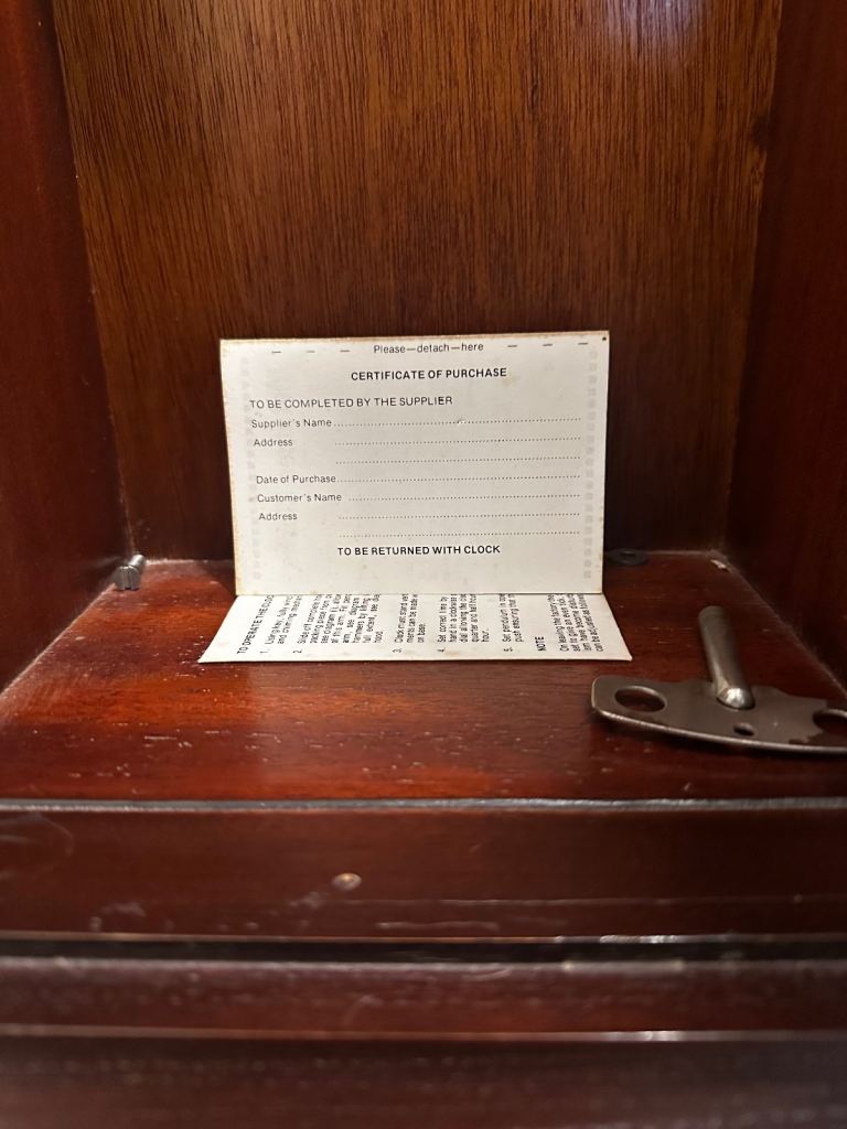 - Metamec Longcase Grandfather Clock