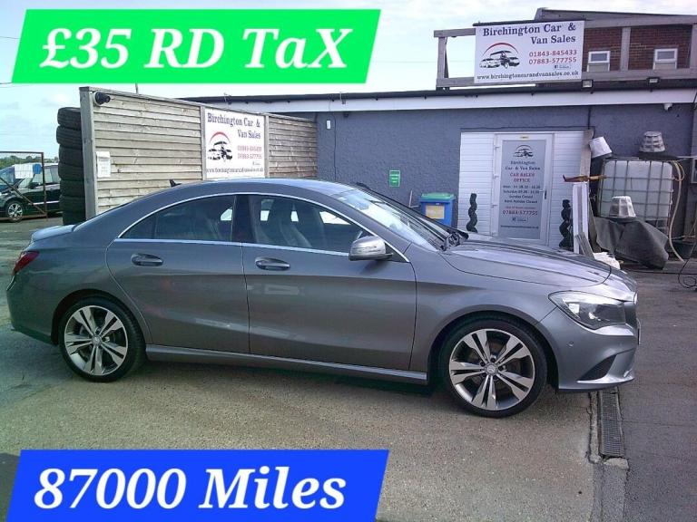 2013 Mercedes-Benz CLA CLA 220 CDI SPORT *£35 RD TAX* (87250 MILES) VGC DIESEL AUTO 6 MTH WARRANT...