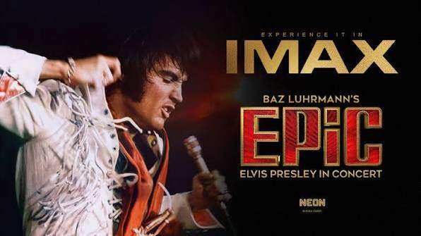 EPiC Elvis concert BFI IMAX ticket. Plus after food.  after food. 