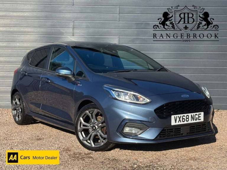 2018 68 FORD FIESTA 1.0T ECOBOOST GPF ST-LINE HATCHBACK 5DR PETROL MANUAL EURO 6