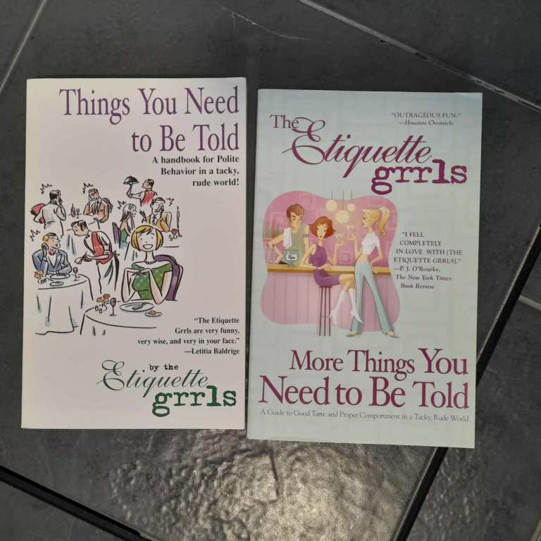 Etiquette Grrls Books