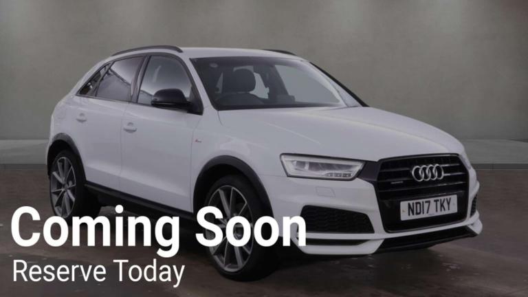 2017 Audi Q3 2.0 TDI [184] Quattro Black Edition 5dr S Tronic ESTATE DIESEL Automatic