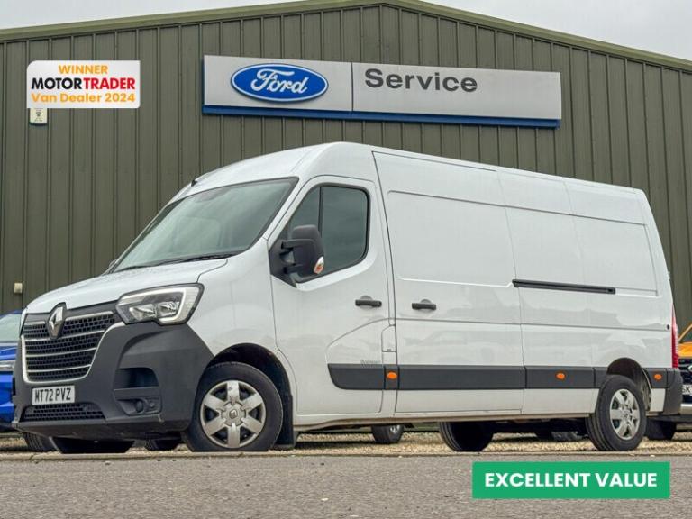 2022 Renault Master LWB L3H2 Medium Roof Business Plus Lm35 Air Con Sensors EURO 6 Panel Van Dies...