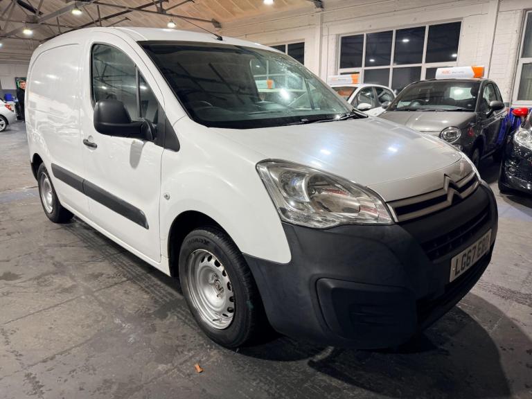2017 Citroen Berlingo 1.6 BlueHDi 625 LX L1 5dr PANEL VAN Diesel Manual