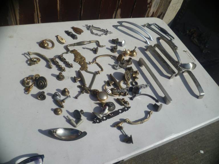 Brass copper aluminium knobs handles etc Architectural items door handles Door knobs 