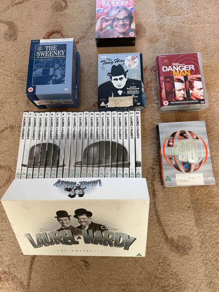 collection of dvds
