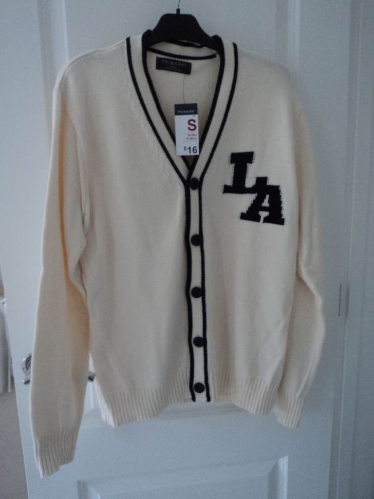 Brand new 'LA' cardigan jumper - £5. 