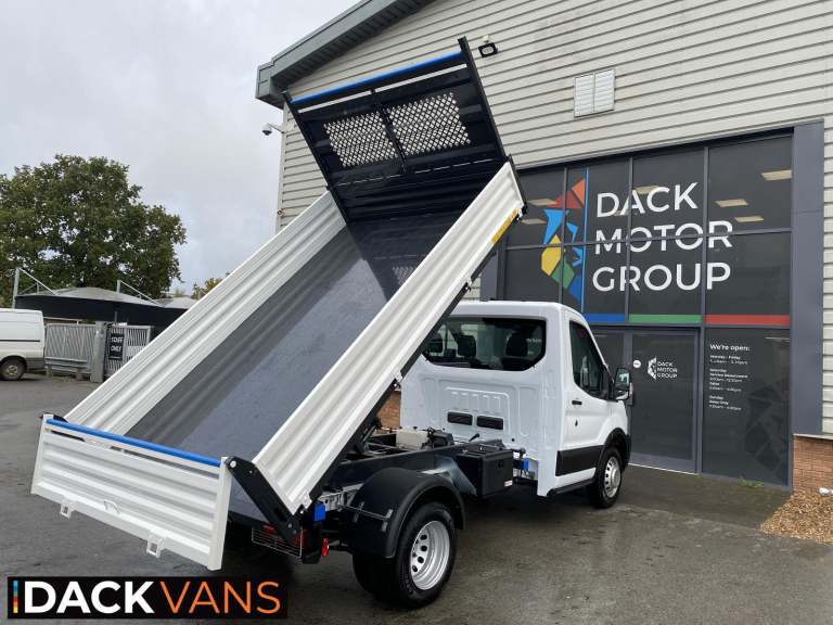 26 Reg Ford Transit L2 Alloy Tipper, Air Con, Dual Rear Wheel, Big Screen