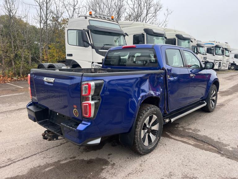 2022 72 REG ISUZU D-MAX 1.9 DL40 DOUBLE CAB PICK UP 4X4 AUTO DAMAGED SALVAGE 