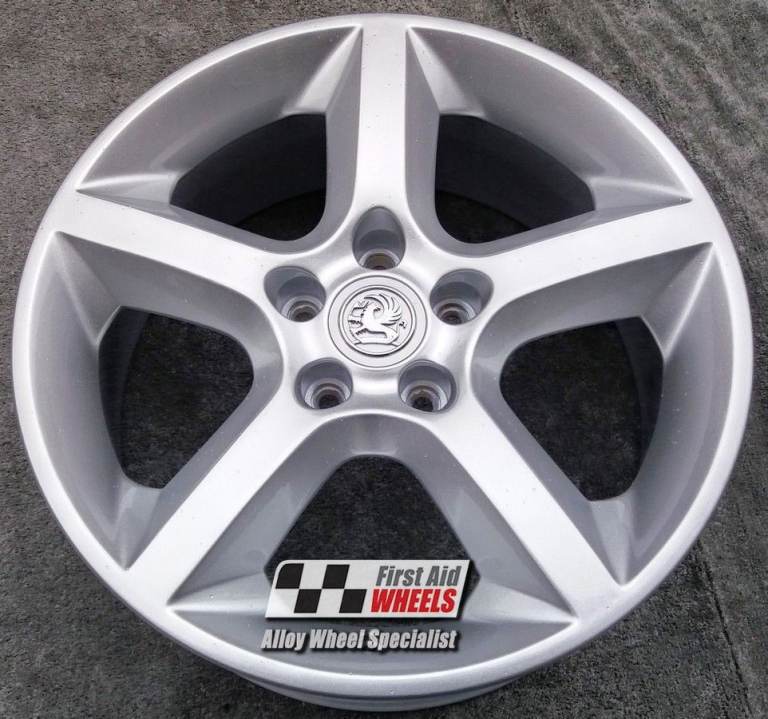 R446S Swap VAUXHALL ASTRA H ZAFIRA B SRI 4X 17'' GENUINE 5 SPOKE SILVER REFURBISHED ALLOY WHEELS