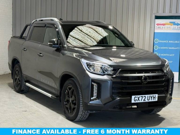 2022 72 SSANGYONG MUSSO 2.2D SARACEN PICKUP DOUBLE CAB 4DR DIESEL AUTO 4WD EURO